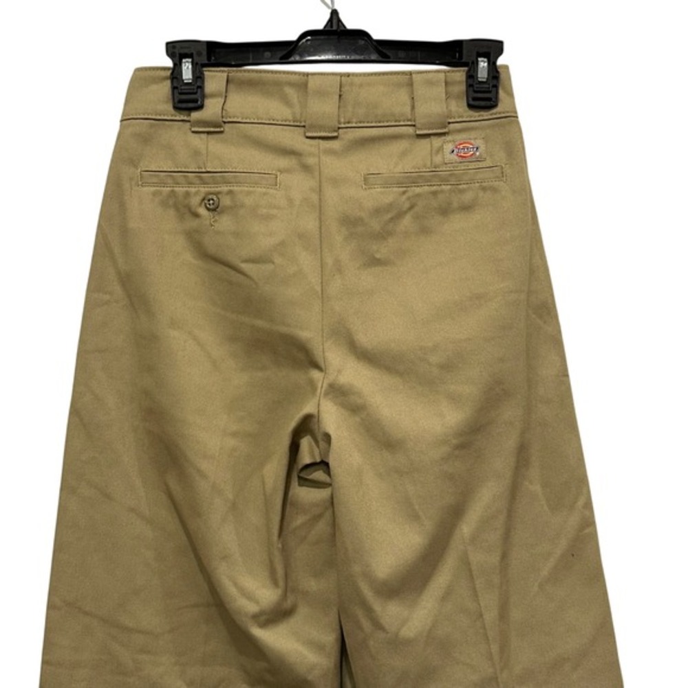 NEW Dickies Womens Size 2‎ High Rise Wide Leg Work Pants Sand Sable Tan FP901STK - Picture 6 of 8